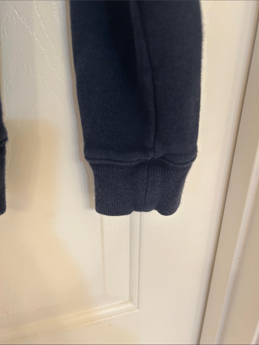 Vineyard Vines Cotton Navy Quarter-Zip Pullover - Picture 5 of 10